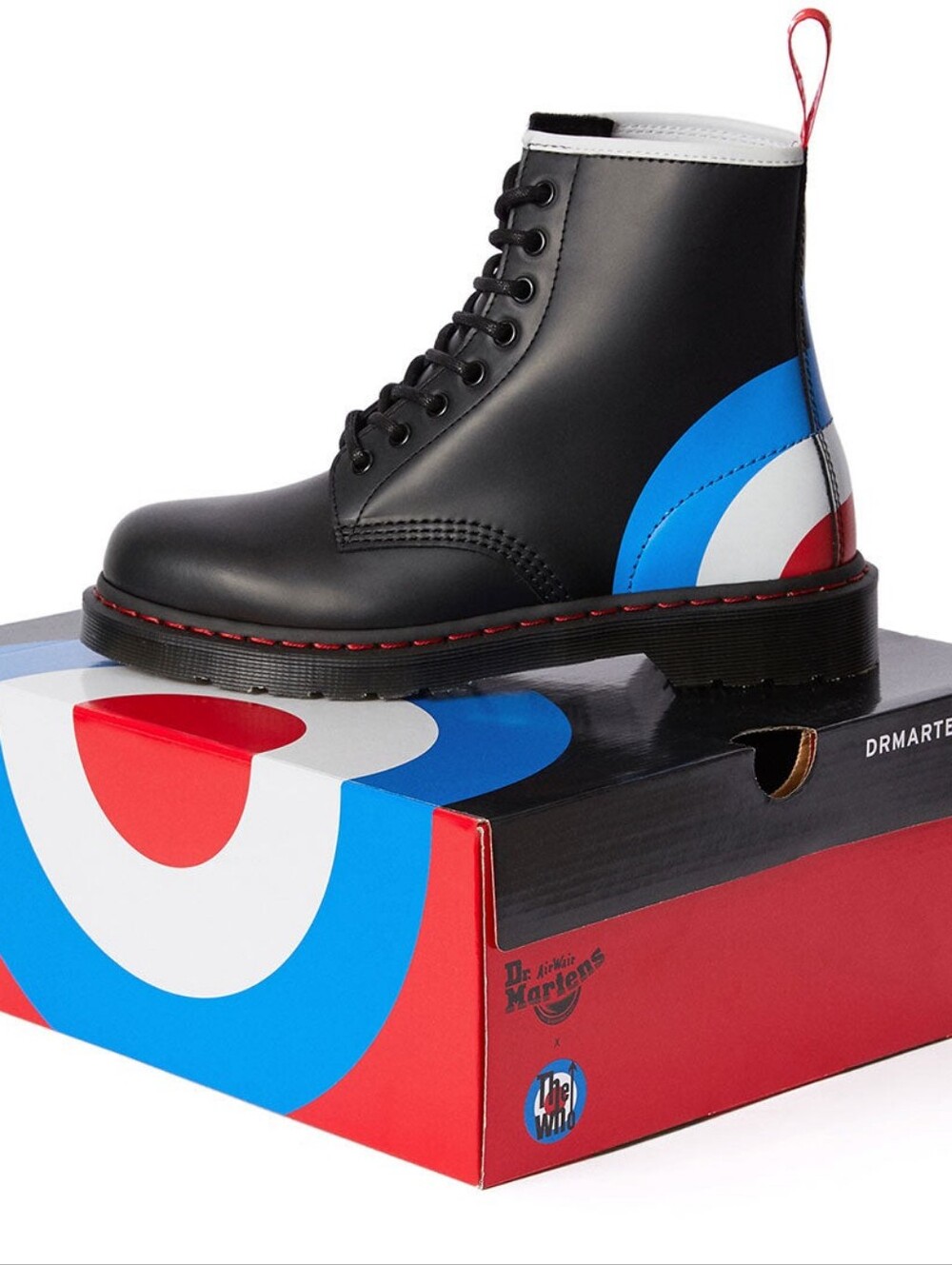 Dr. Martens The Who Limited Edition Boots Comes With The Original Box Size 7 Men